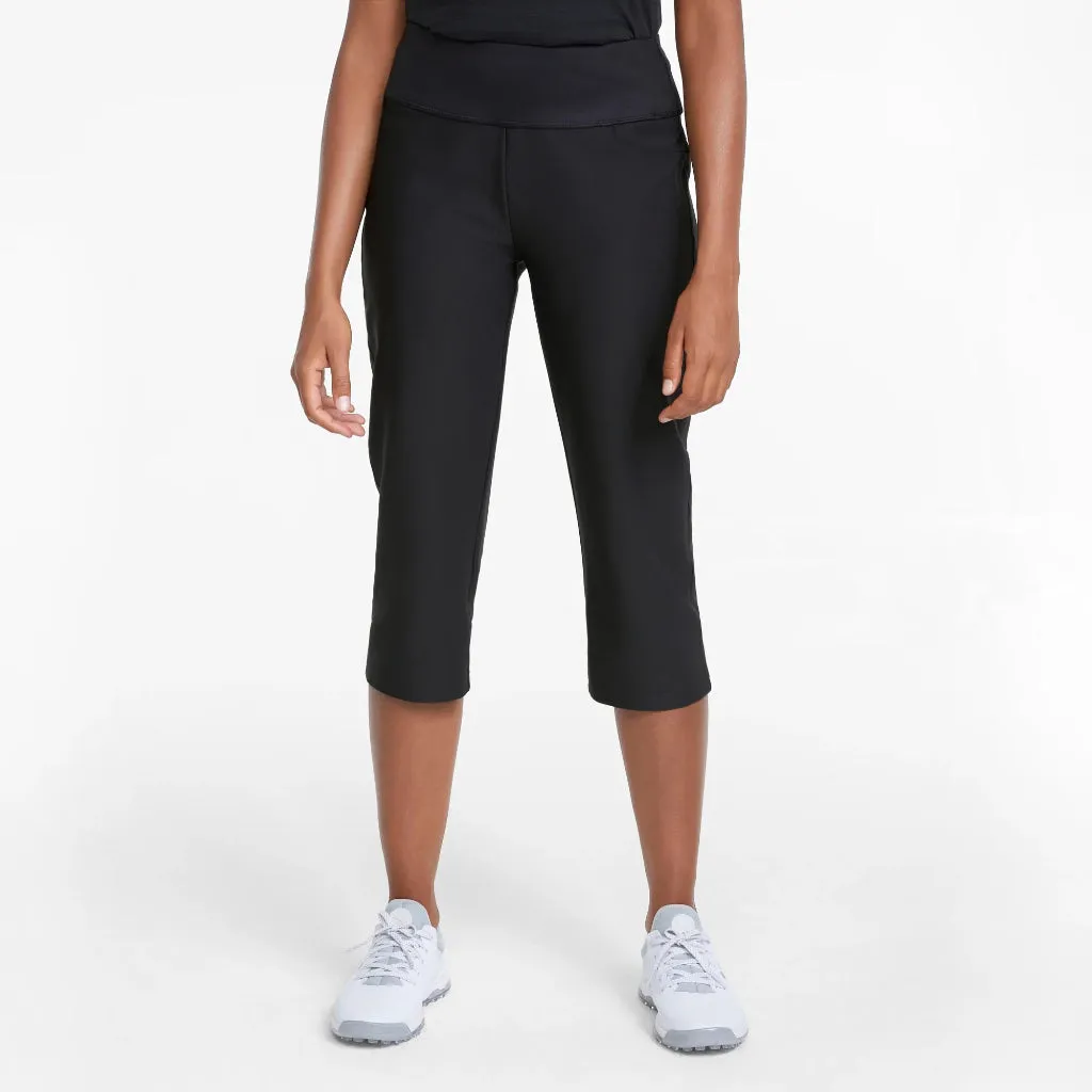 New Women's Black Puma PWRShare Capri Golf Pants Size S MSP$75