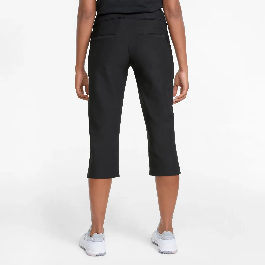New Women's Black Puma PWRShare Capri Golf Pants Size S MSP$75