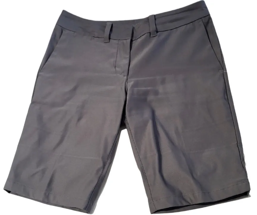 Nike Golf Gray Dri-Fit Golf Shorts Size 2 MSP$75