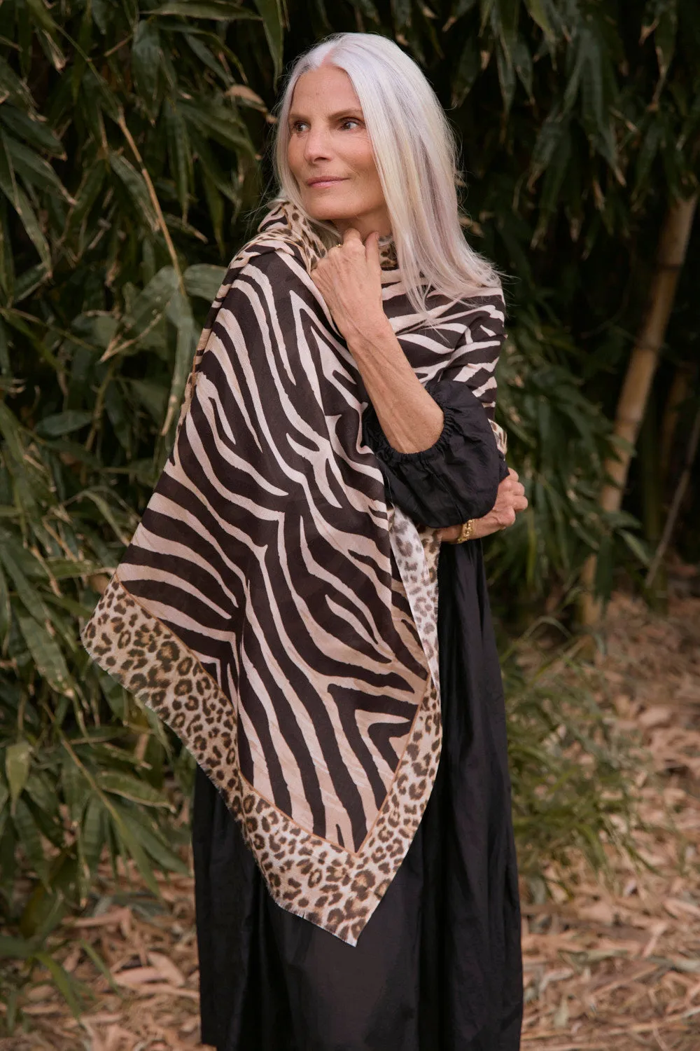 Noir Safari Scarf Adrift