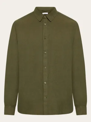 Organic Cotton Flannel Shirt GOTS - Forrest Night Knowledge Cotton