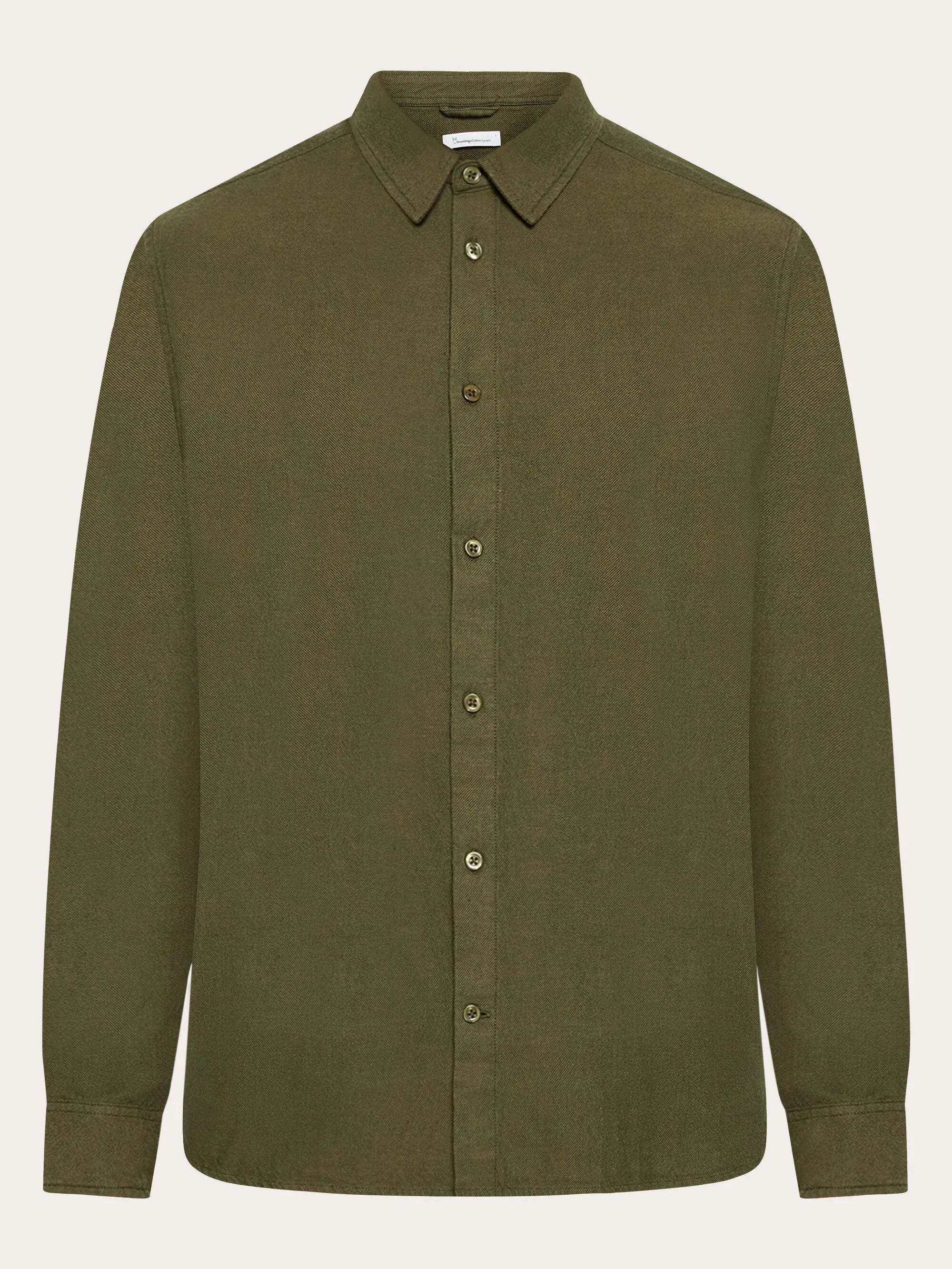 Organic Cotton Flannel Shirt GOTS - Forrest Night Knowledge Cotton