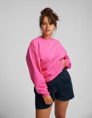 Organic Oversized Crew - Burned Orange