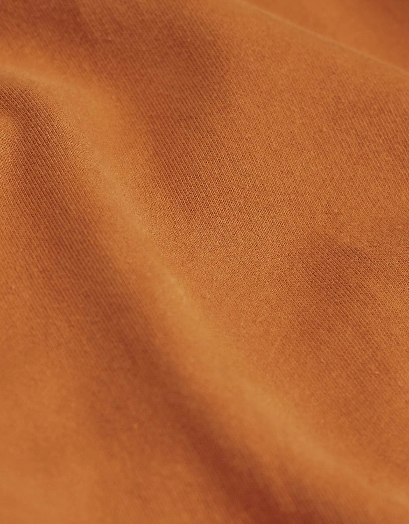 Organic Oversized Crew - Burned Orange