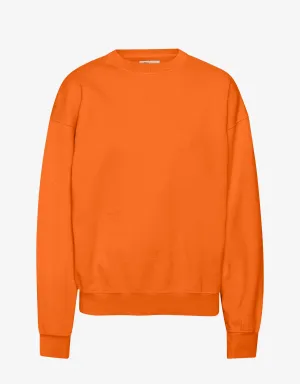 Organic Oversized Crew - Burned Orange