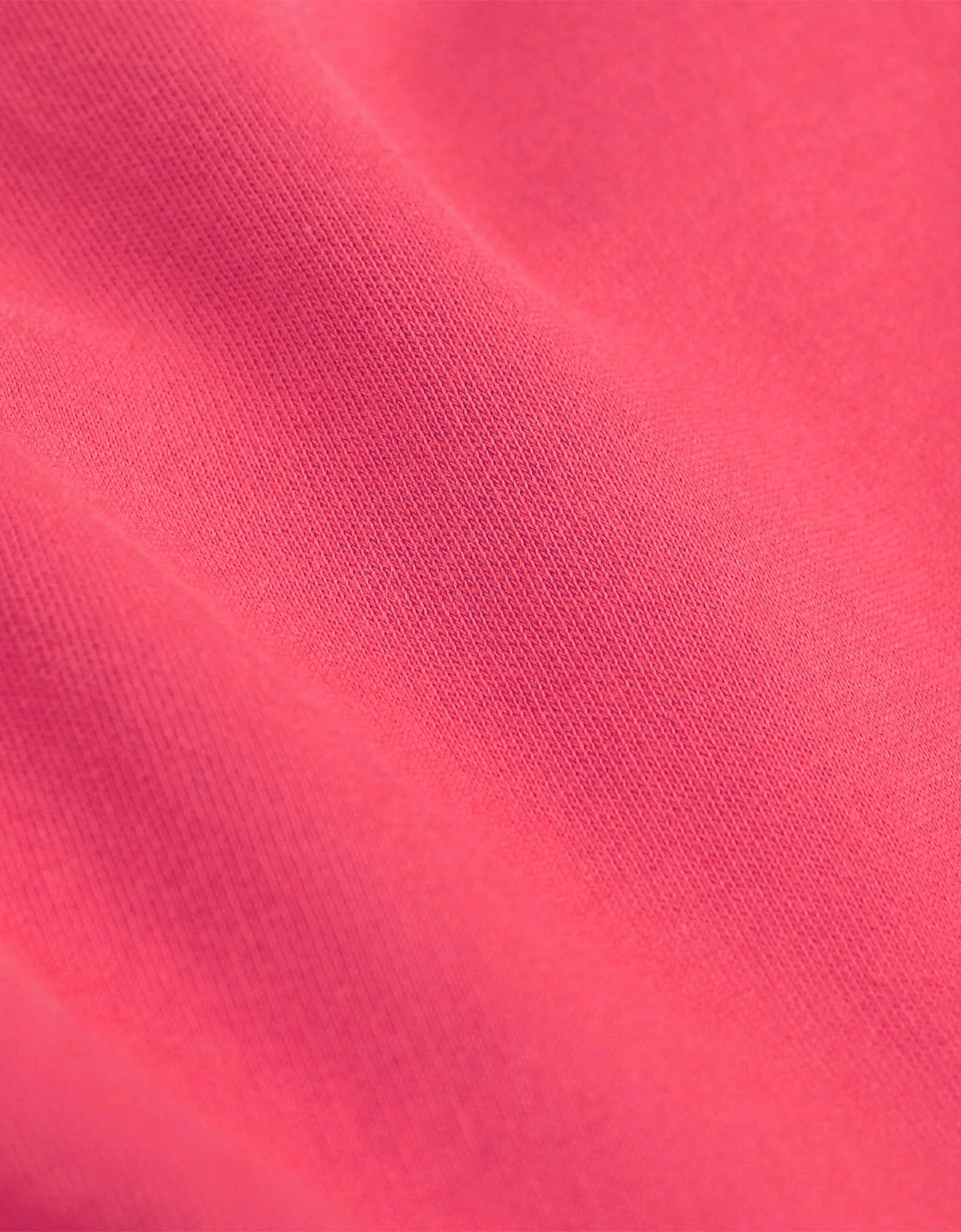 Organic Oversized Hood - Bubblegum Pink