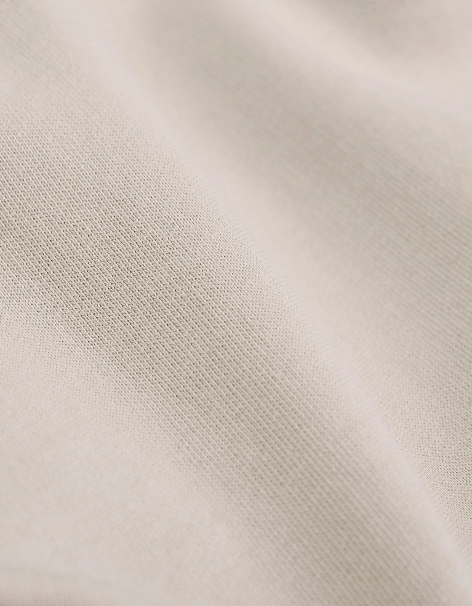 Organic Oversized Hood - Ivory White