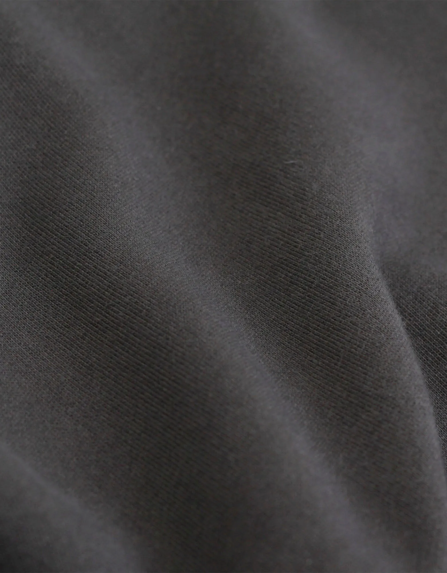 Organic Oversized Hood - Lava Grey