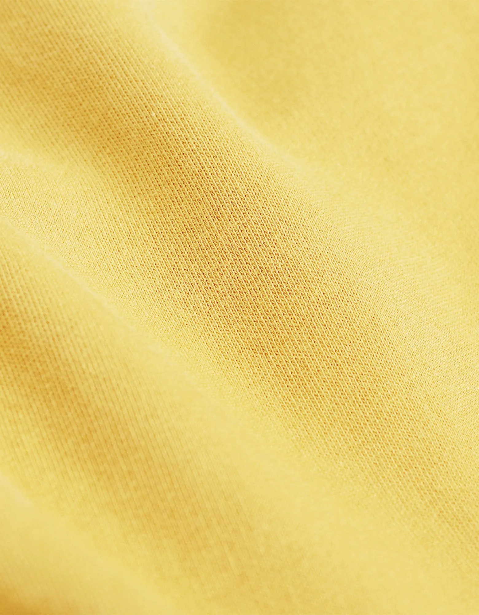Organic Oversized Hood - Lemon Yellow