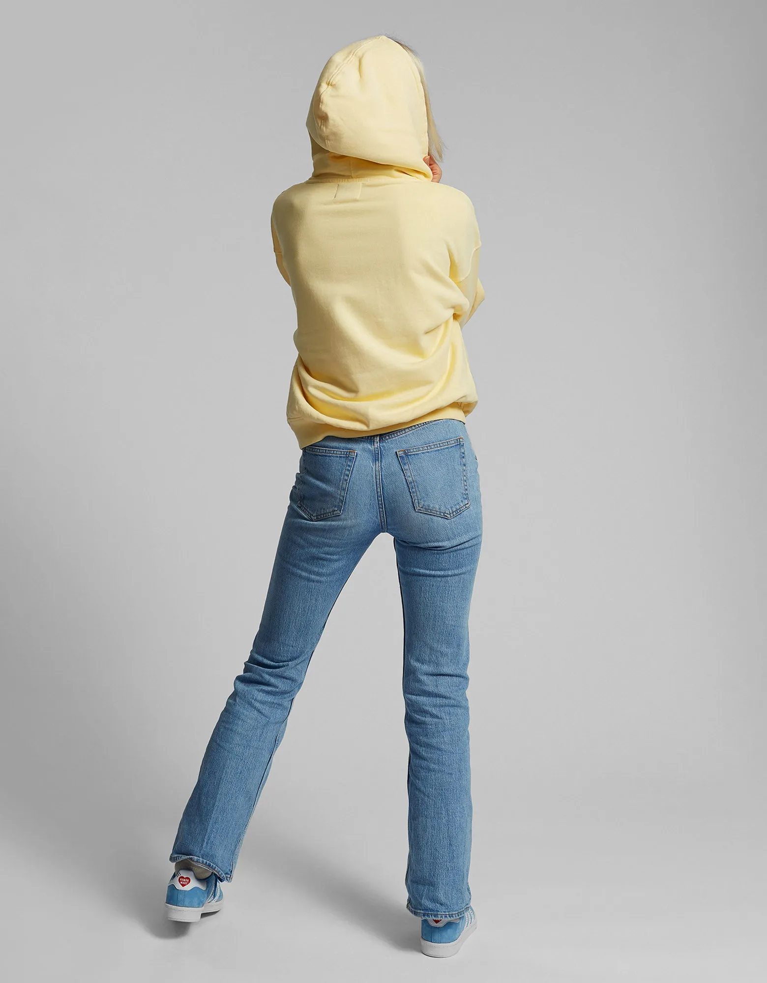 Organic Oversized Hood - Limestone Grey