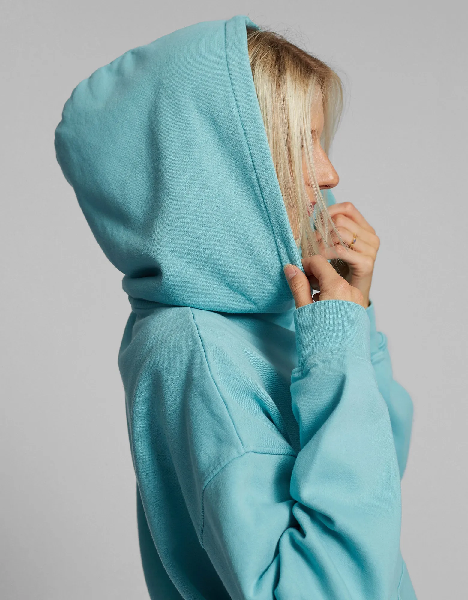 Organic Oversized Hood - Optical White