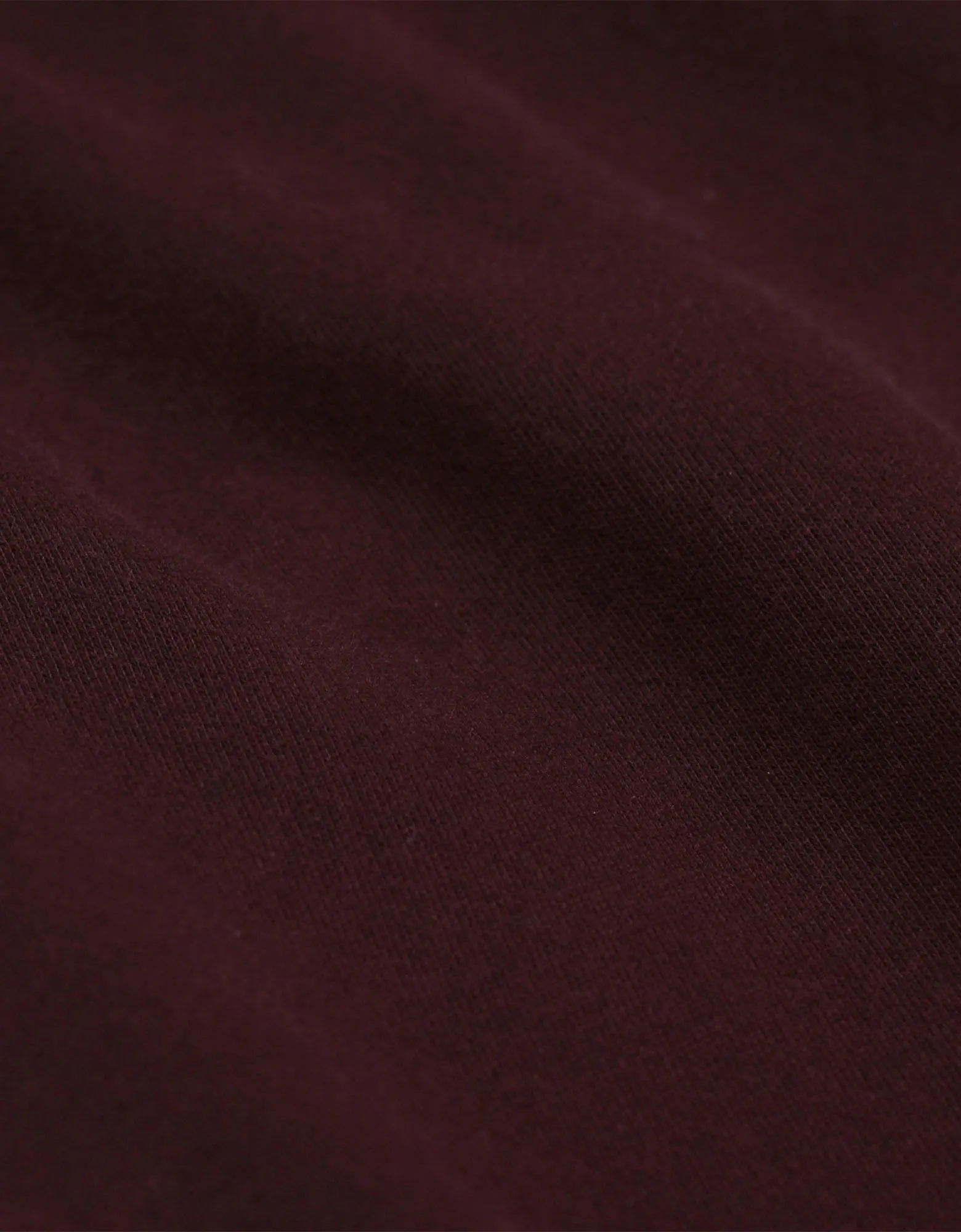 Organic Oversized Hood - Oxblood Red