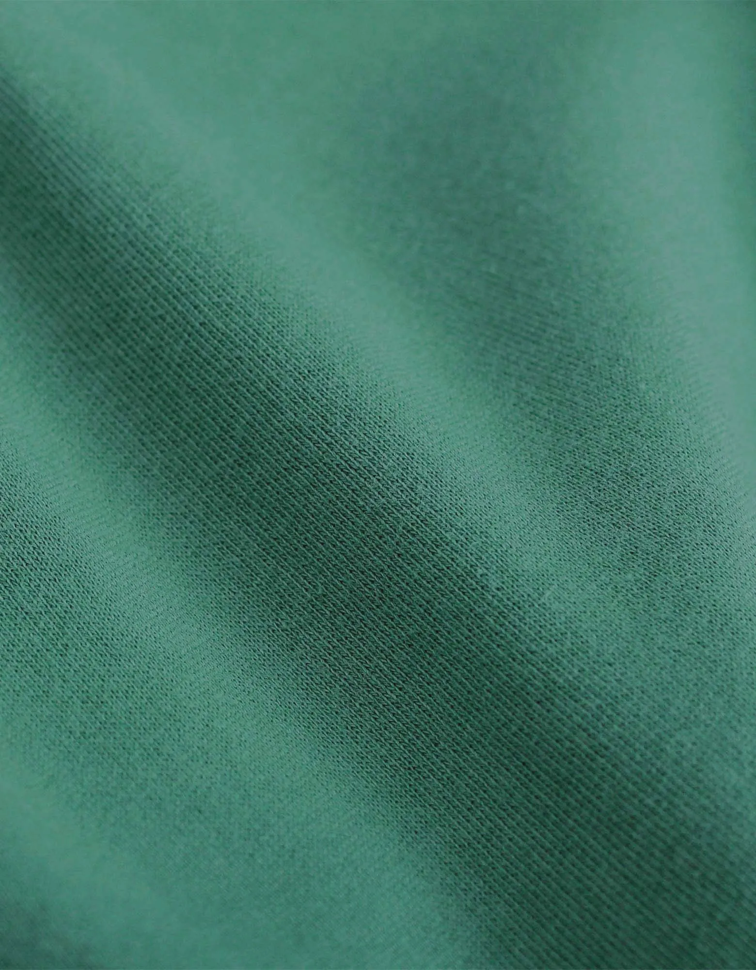 Organic Oversized Hood - Pine Green