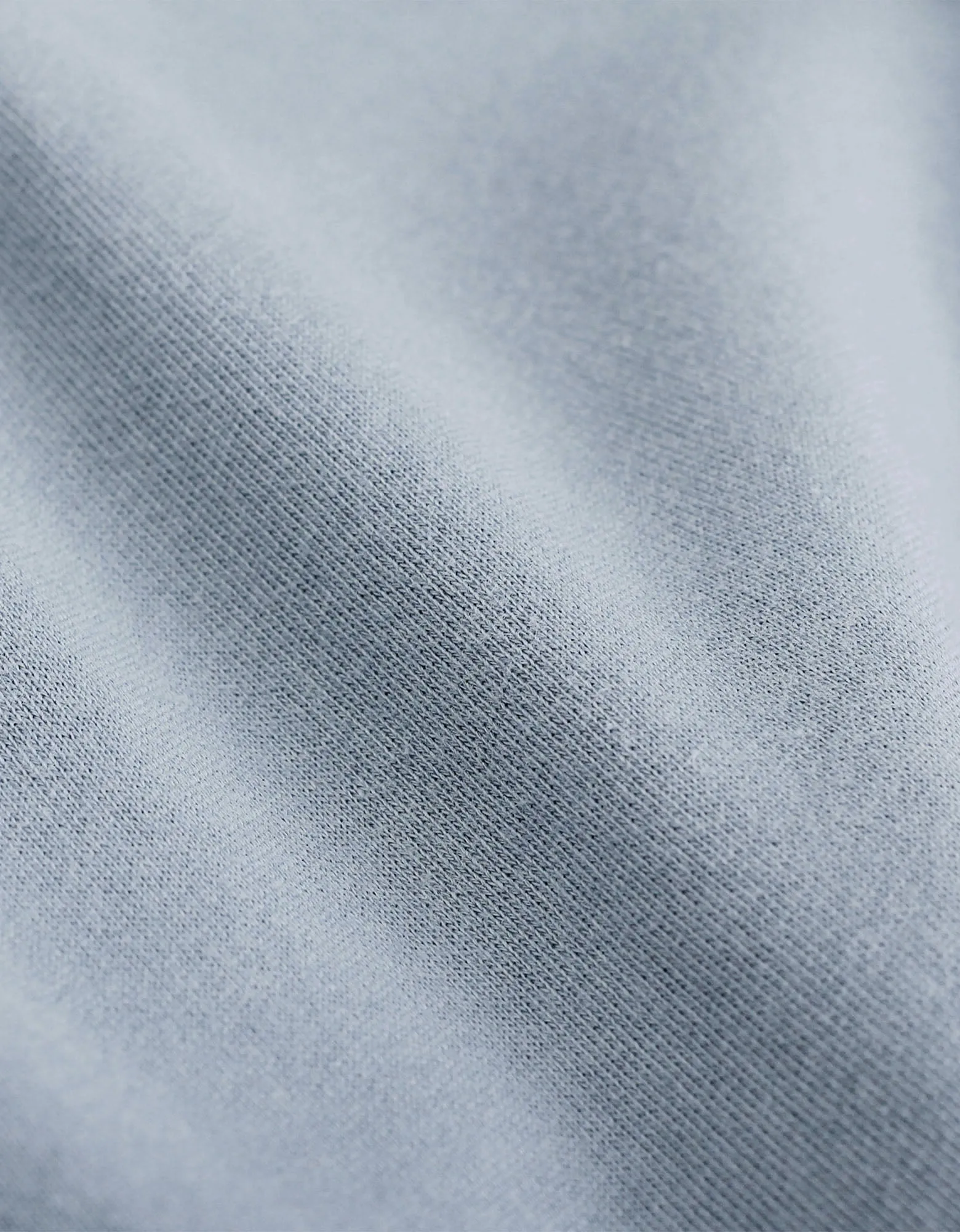 Organic Oversized Hood - Powder Blue