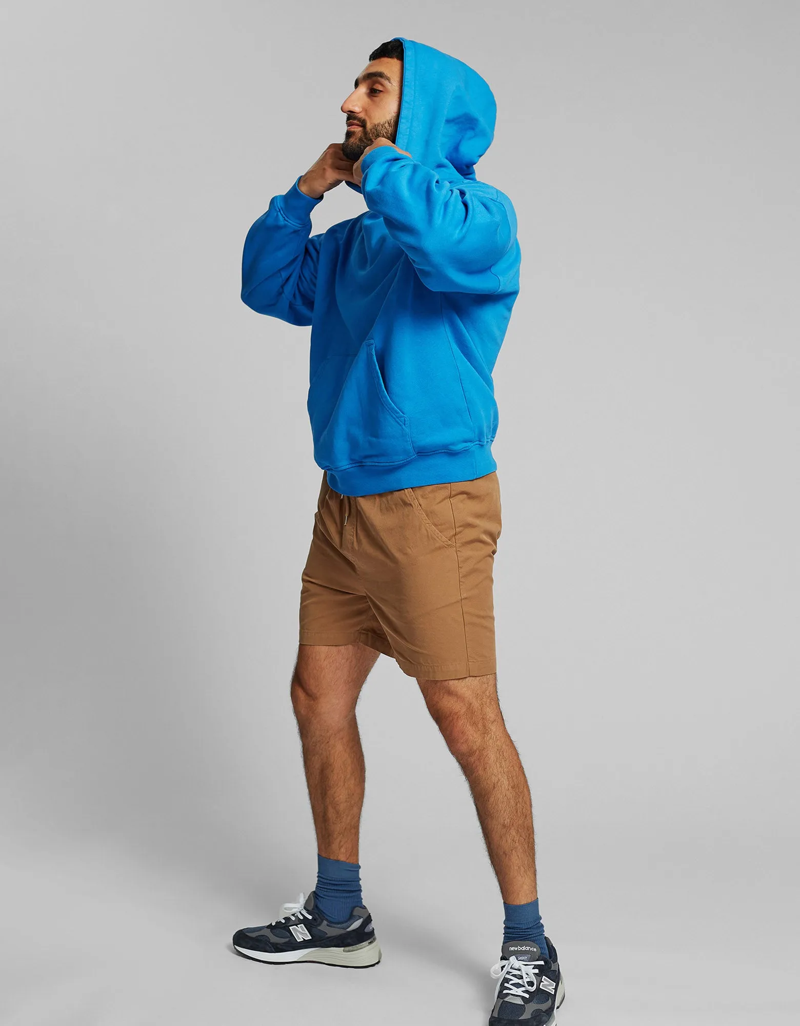 Organic Oversized Hood - Sandstone Orange