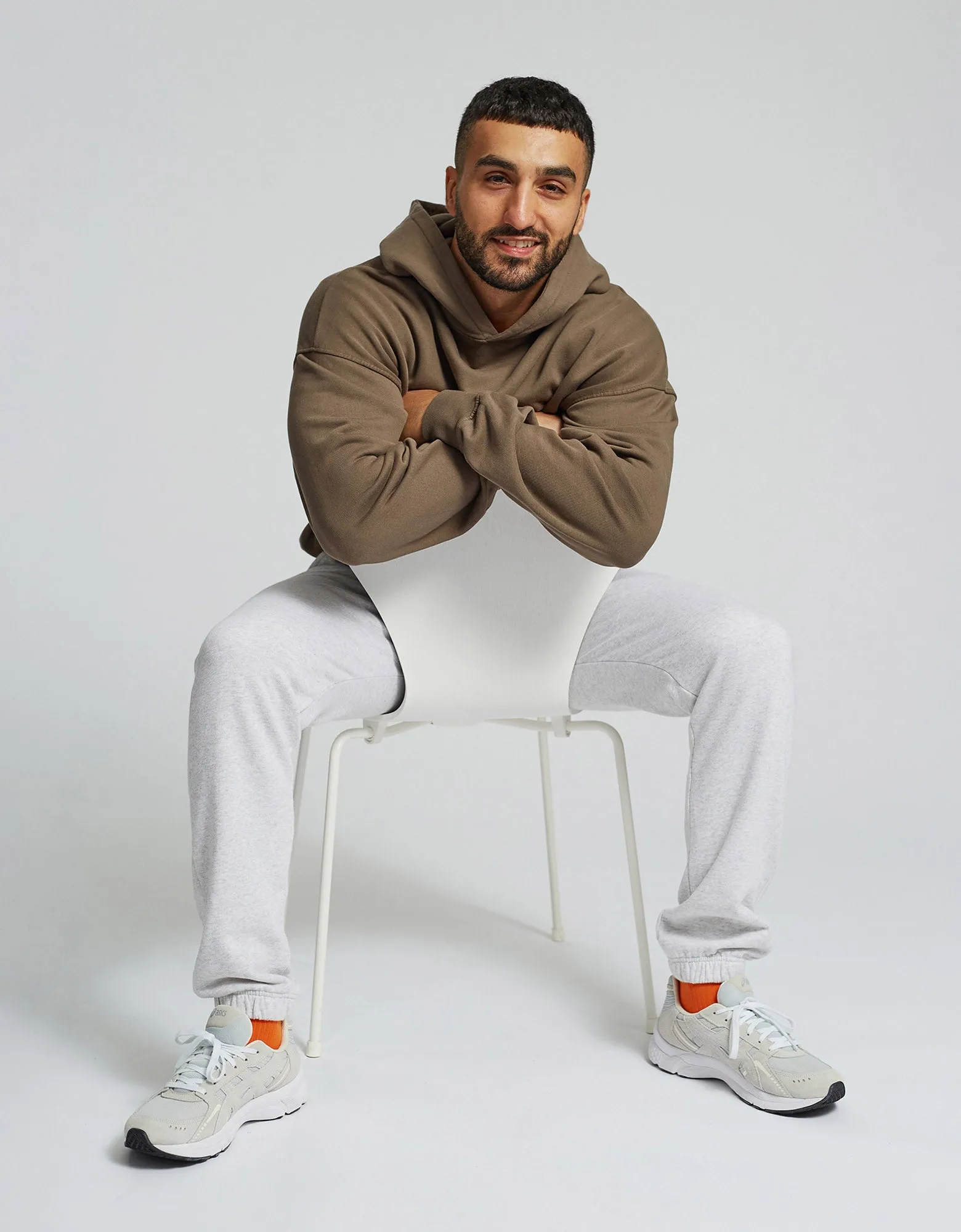 Organic Oversized Hood - Soft Lavender