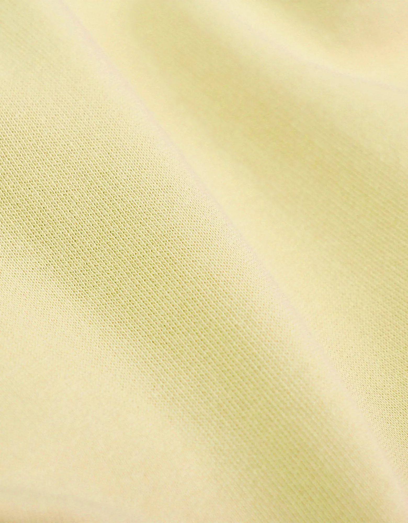 Organic Oversized Hood - Soft Yellow