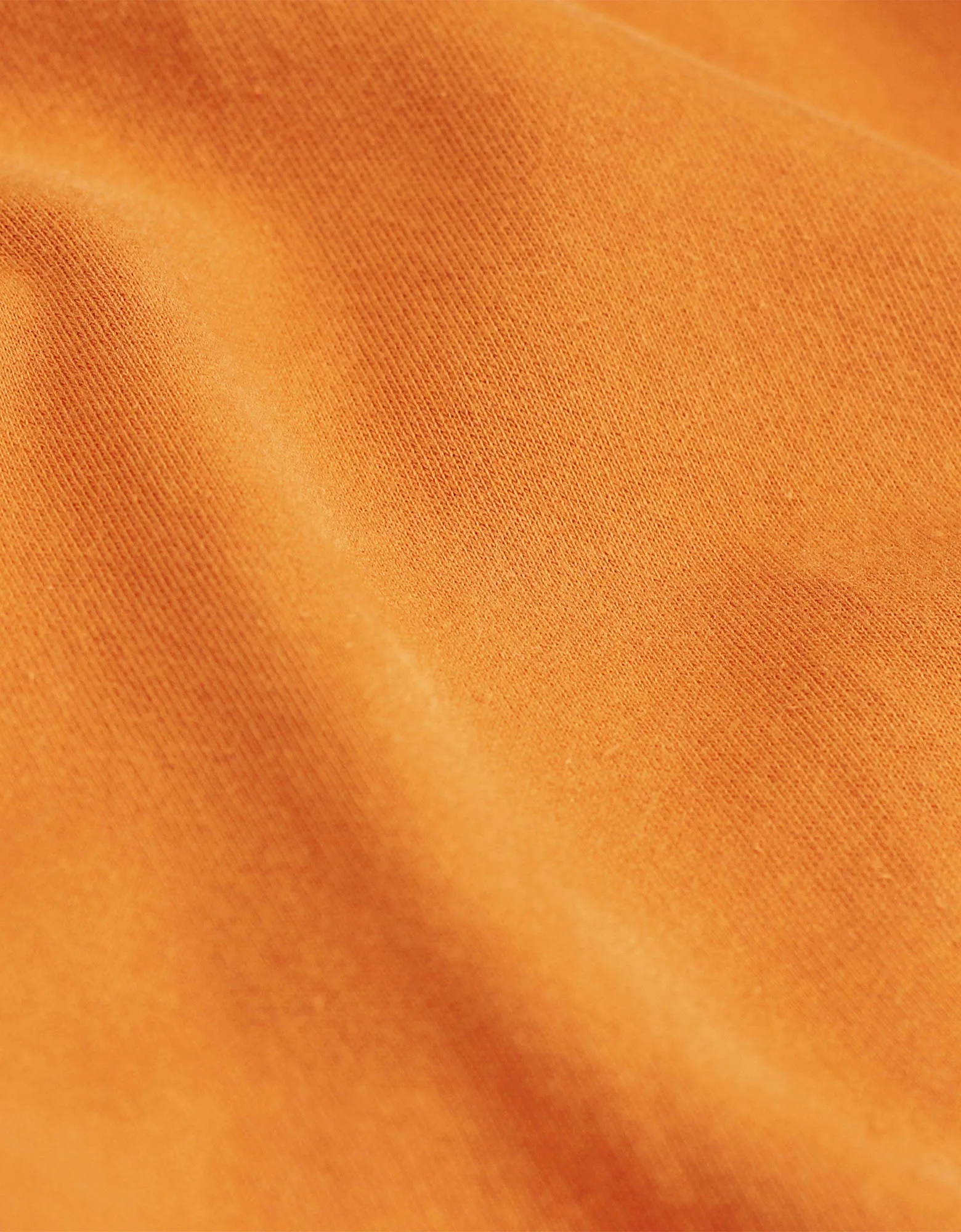 Organic Oversized Hood - Sunny Orange