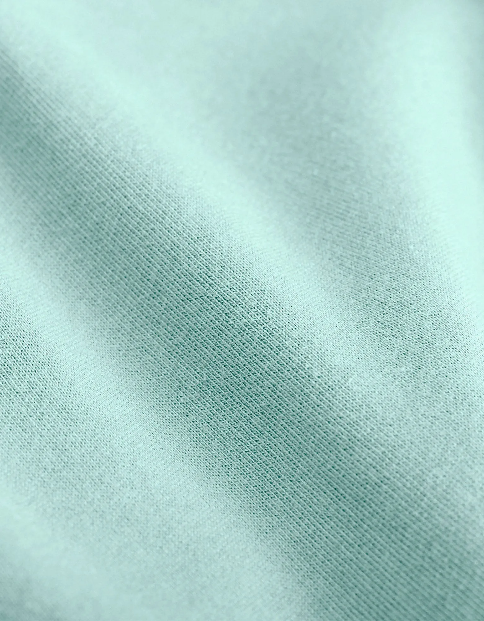 Organic Oversized Hood - Teal Blue