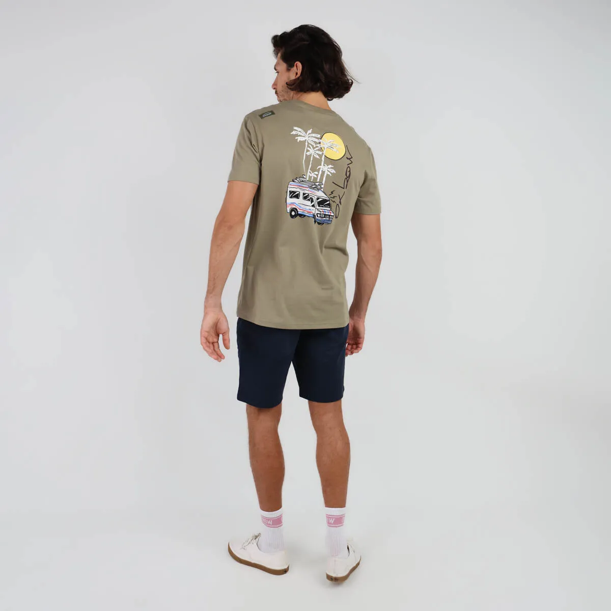 OXBOW Mens TEARII Short Sleeve Graphic Print T Shirt