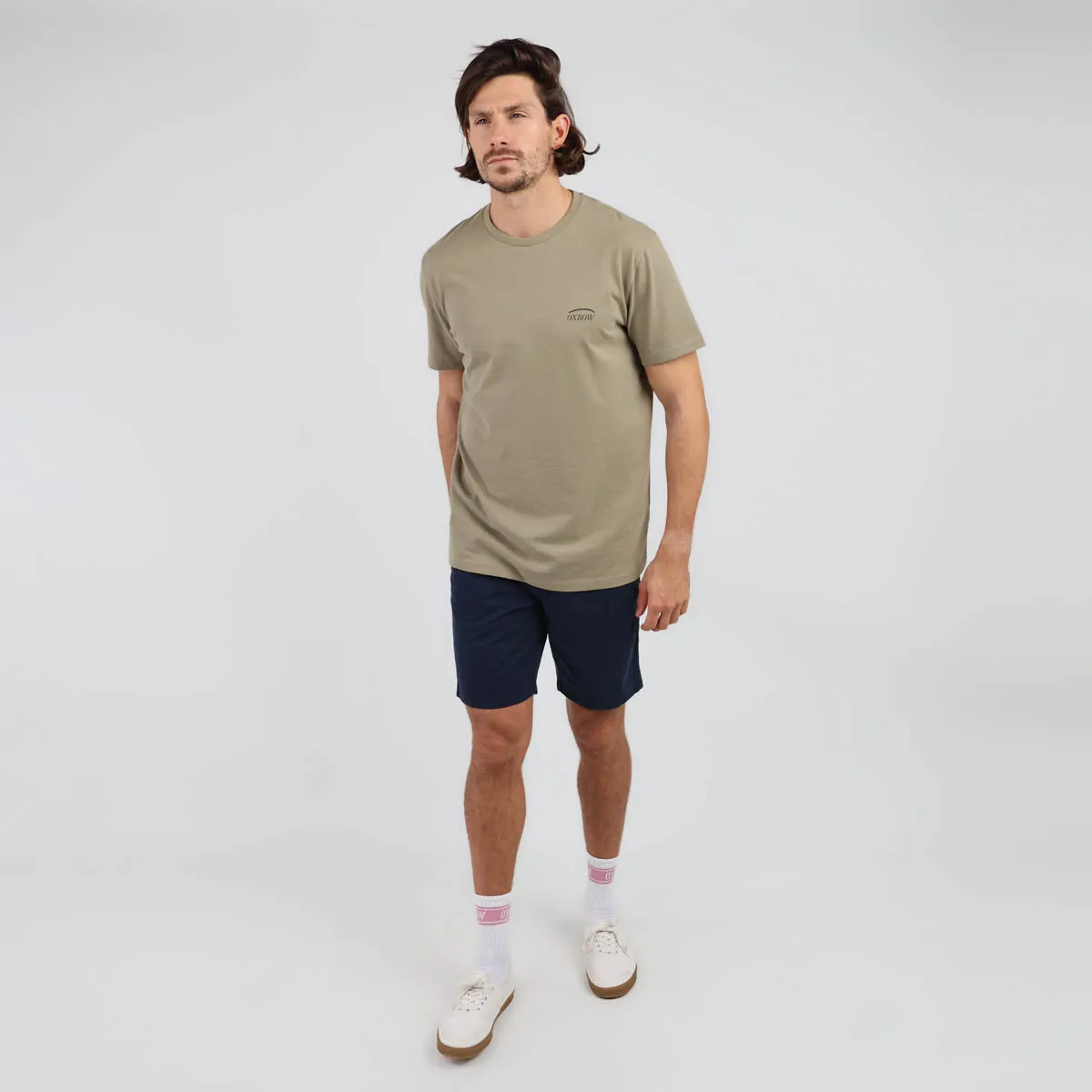 OXBOW Mens TEARII Short Sleeve Graphic Print T Shirt
