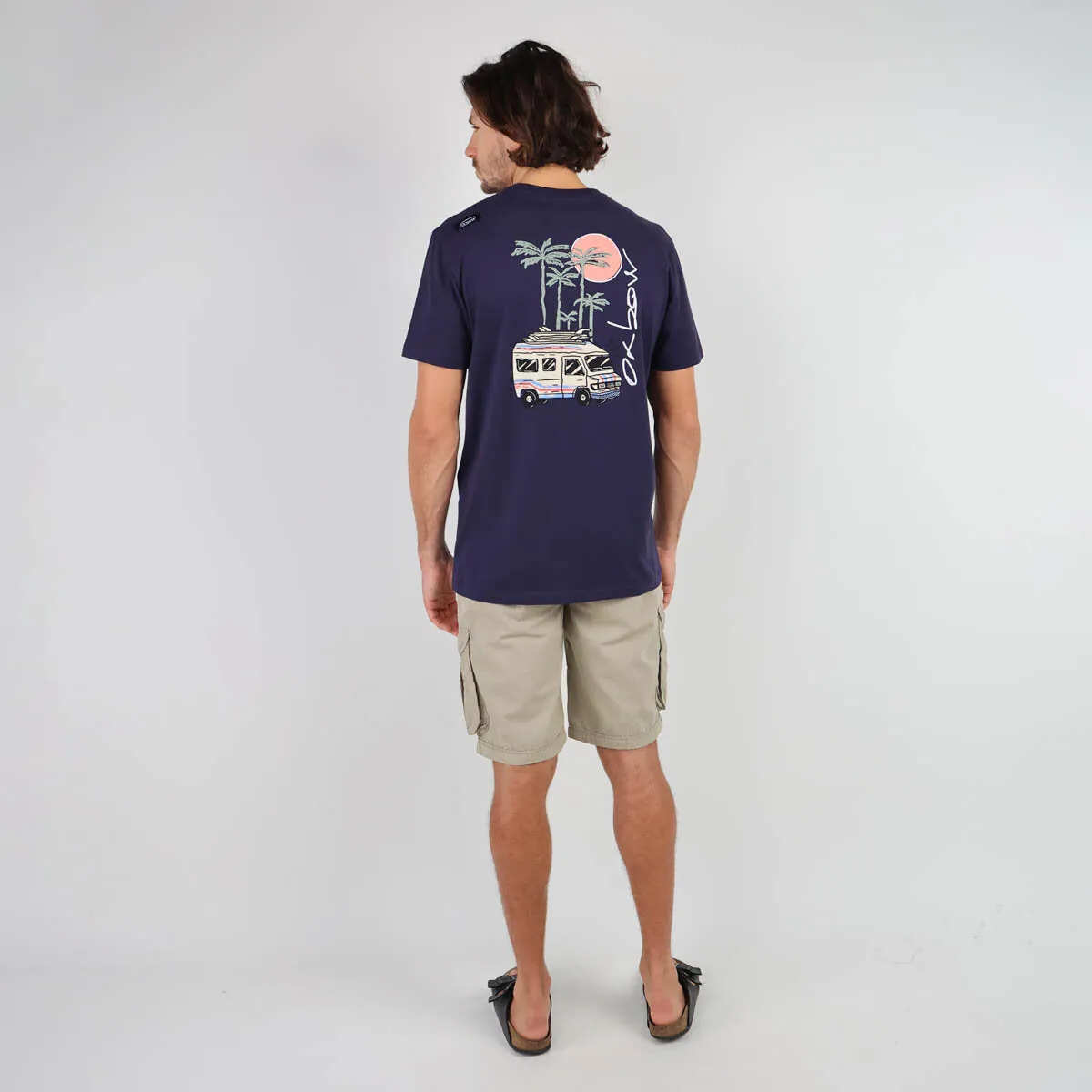 OXBOW Mens TEARII Short Sleeve Graphic Print T Shirt