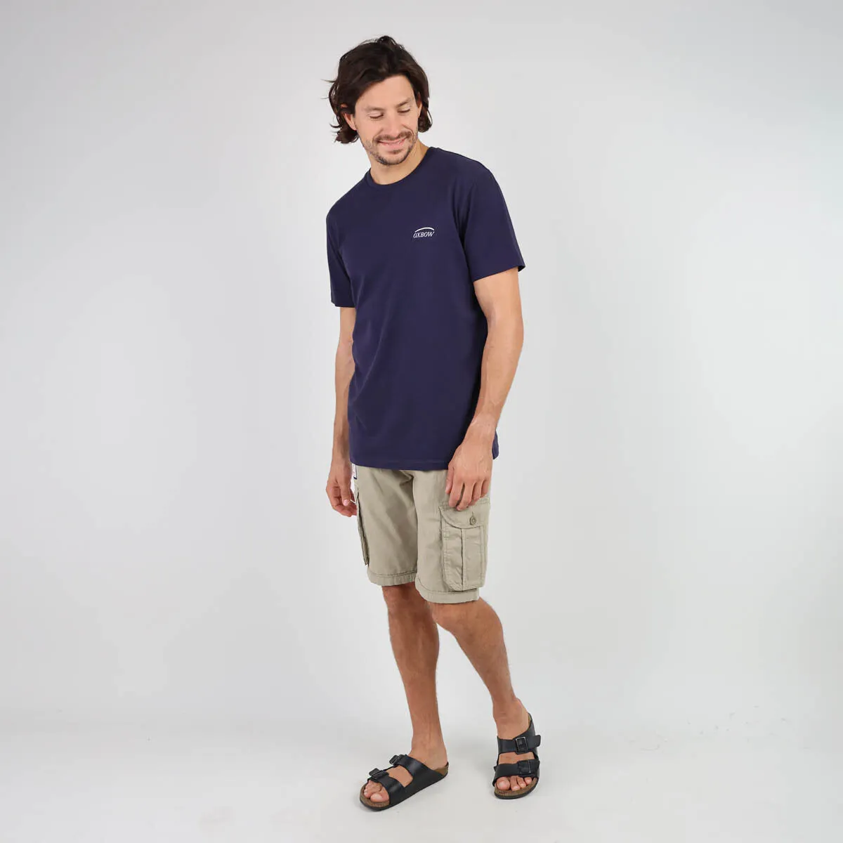 OXBOW Mens TEARII Short Sleeve Graphic Print T Shirt