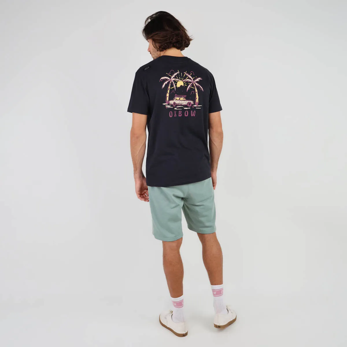 OXBOW Mens Tracua Short Sleeve Printed T Shirt