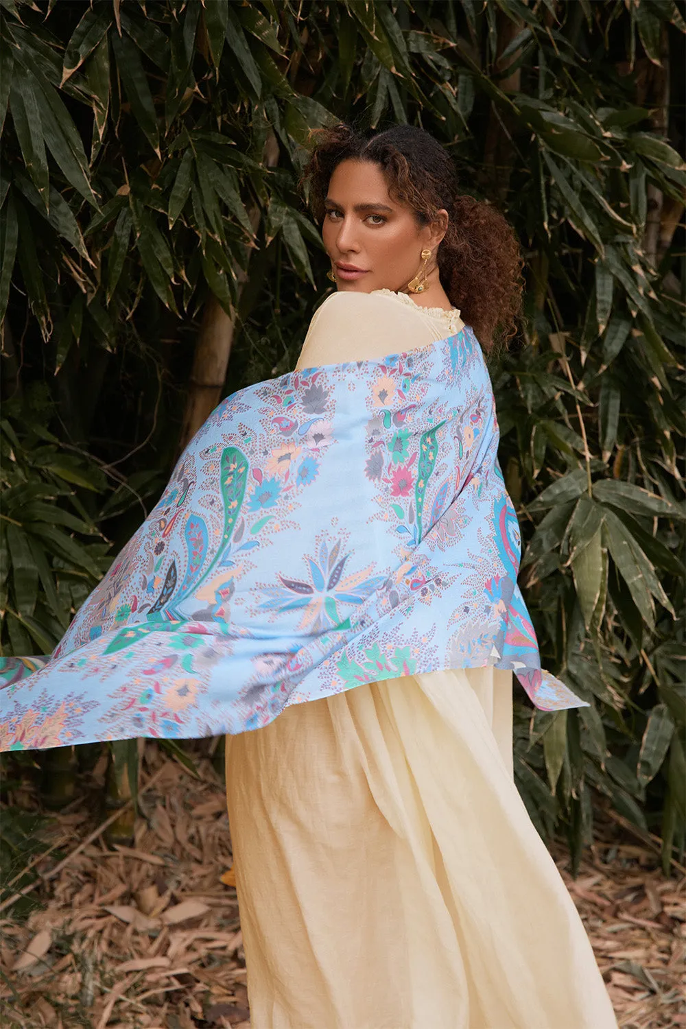 Paisley Breeze Scarf Adrift