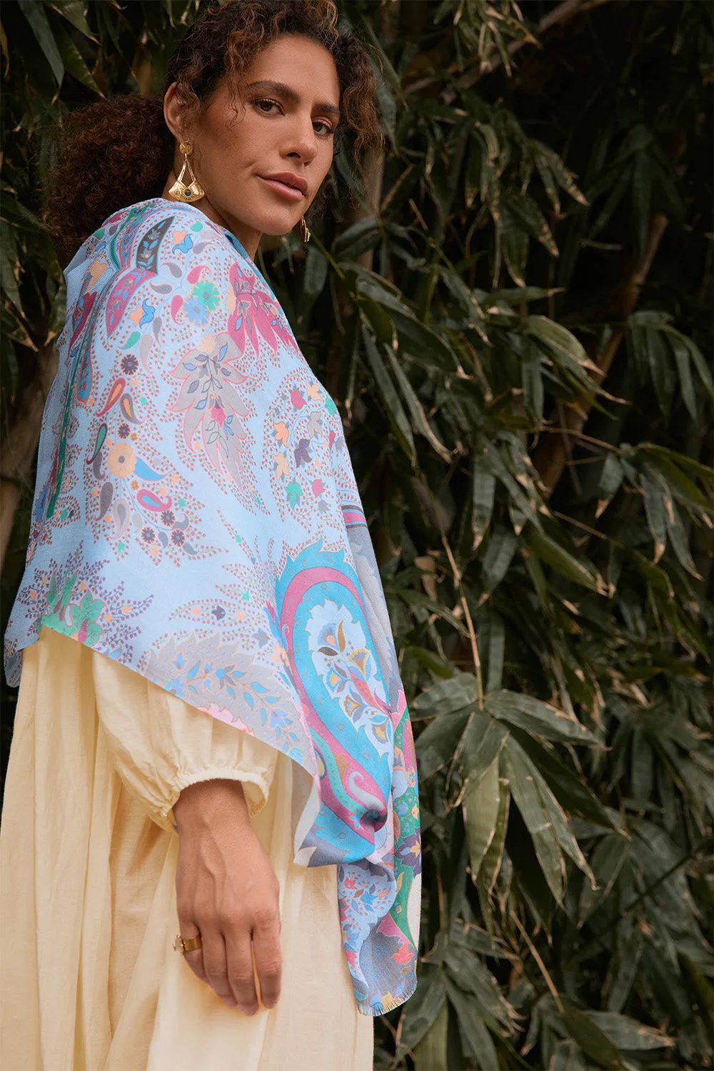 Paisley Breeze Scarf Adrift