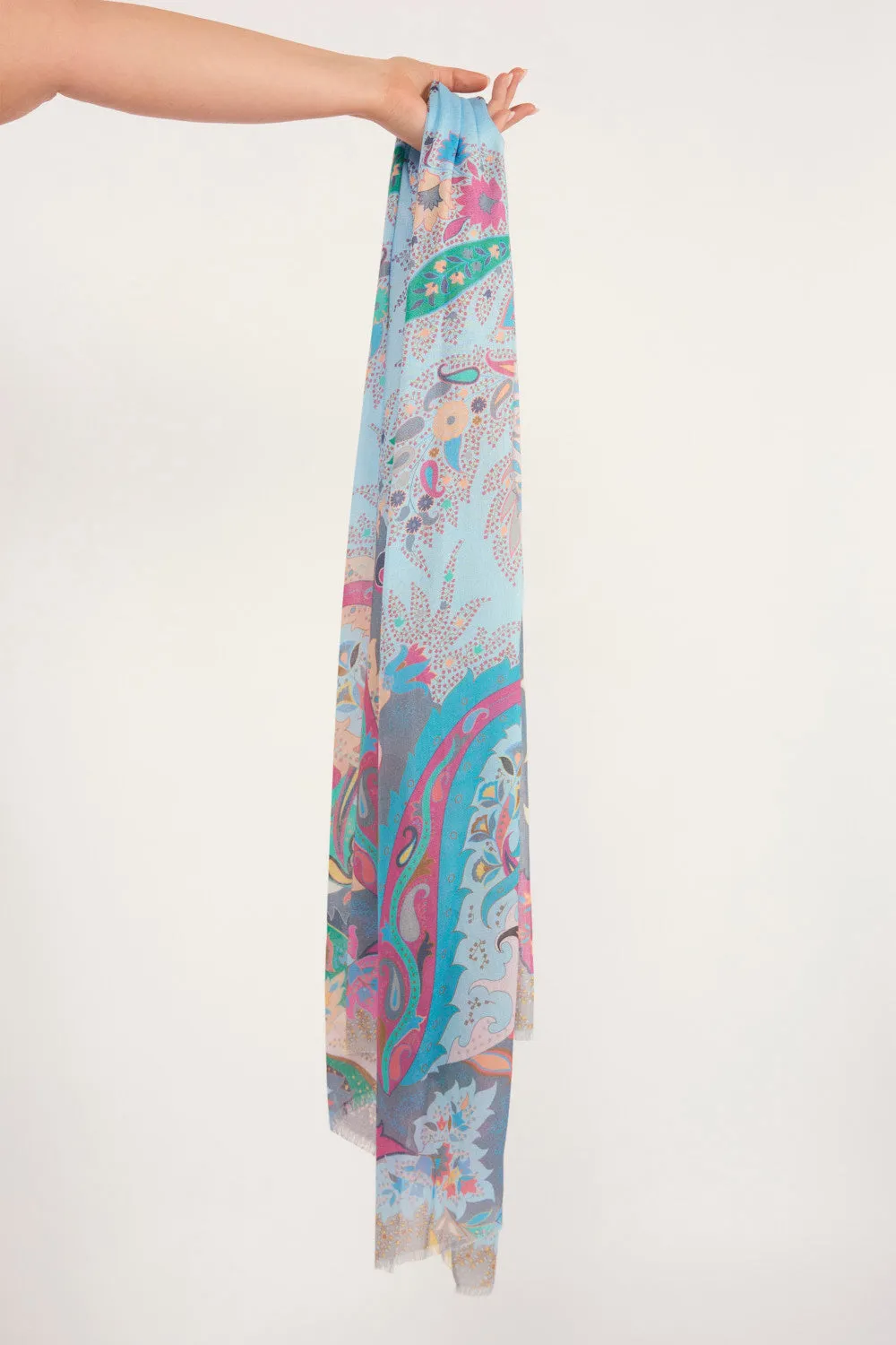 Paisley Breeze Scarf Adrift