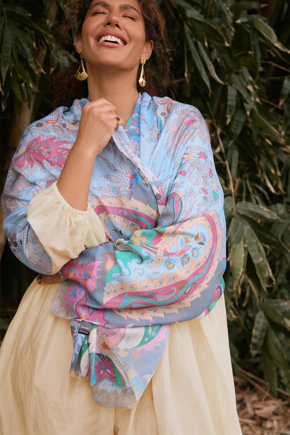Paisley Breeze Scarf Adrift