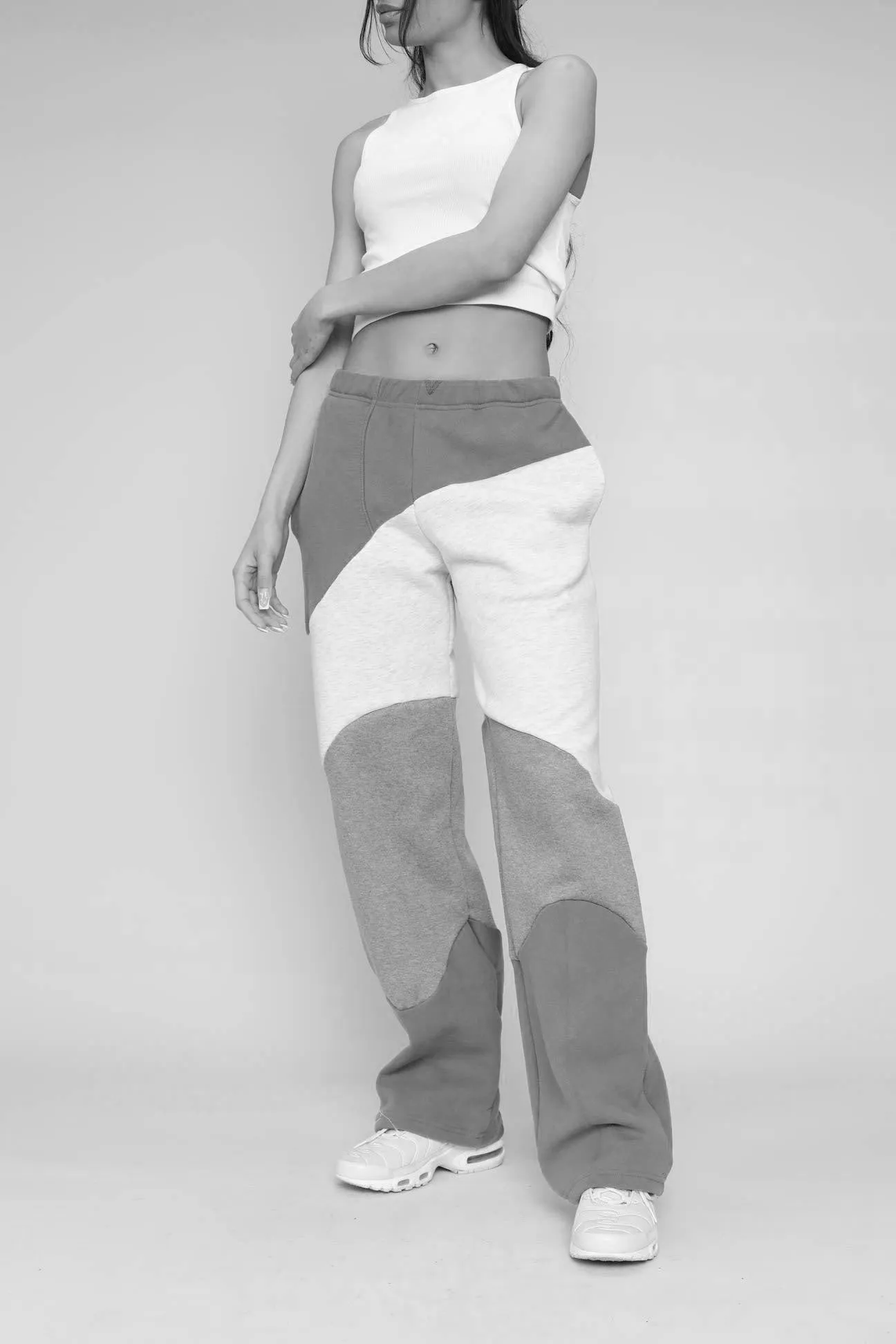 Patchwork Champion Wave Sweatpants - L Frankie