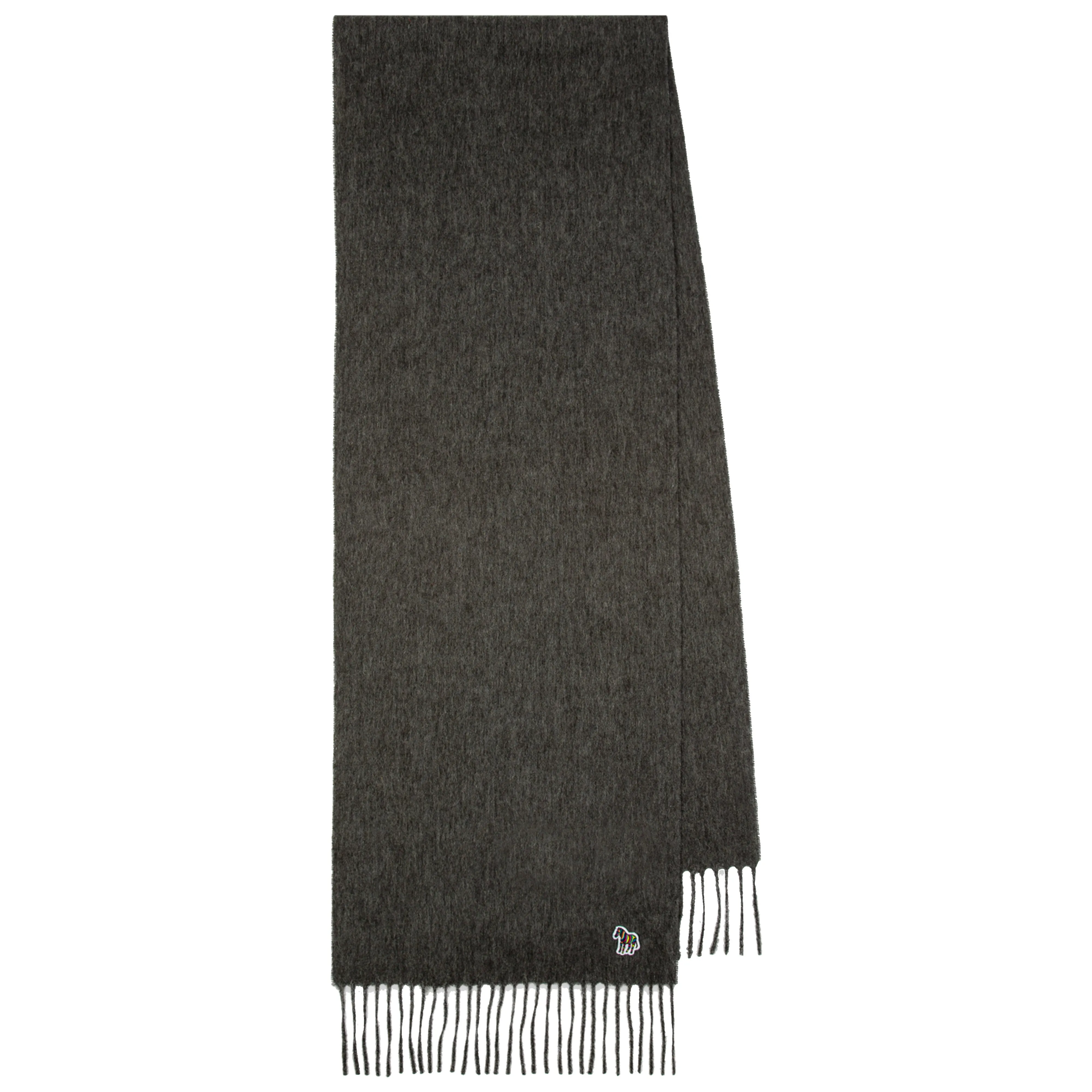Paul Smith Grey Lambswool Scarf