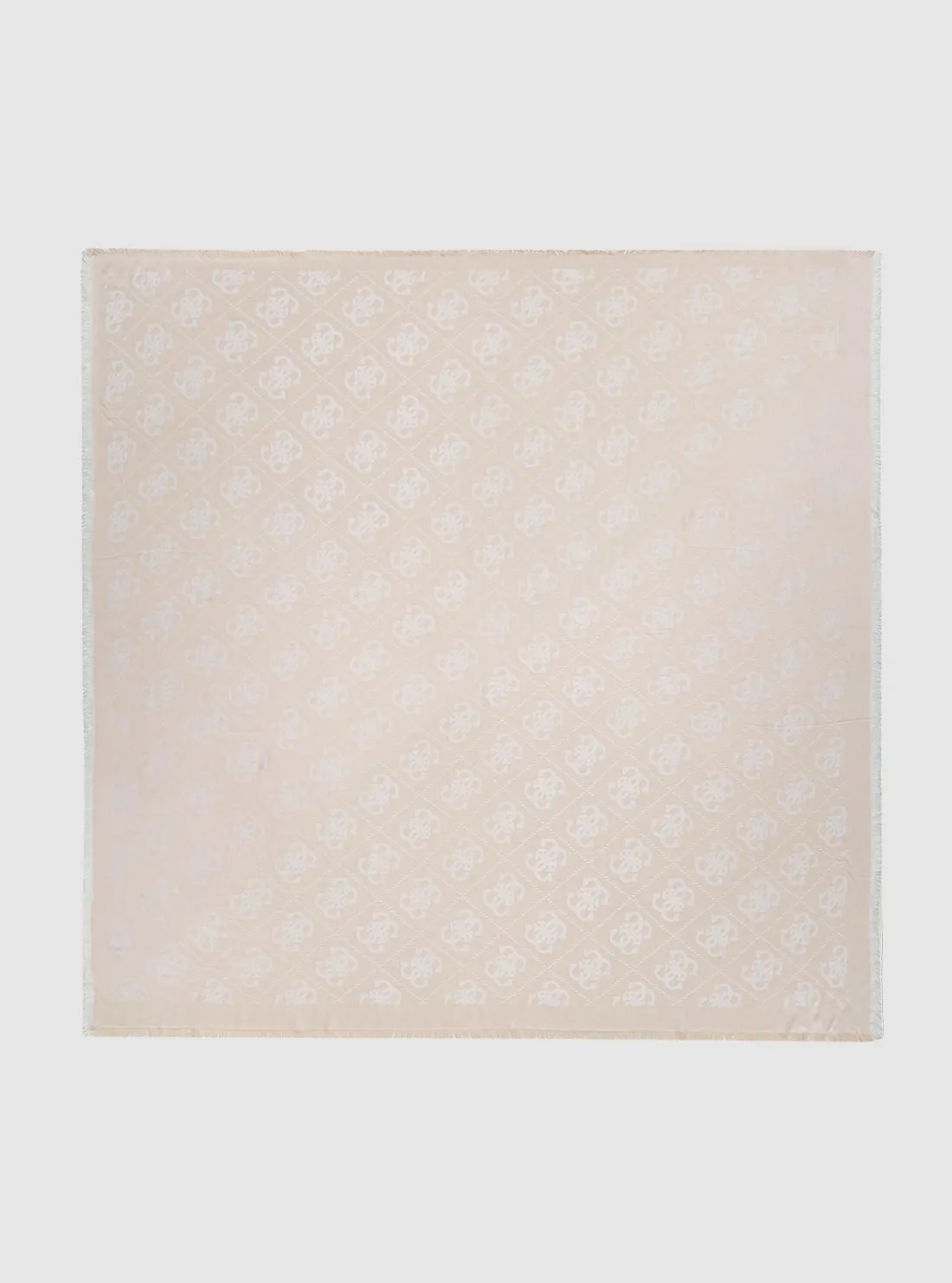 Pink Logo Noelle Kefiah Scarf Guess