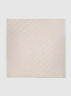 Pink Logo Noelle Kefiah Scarf Guess