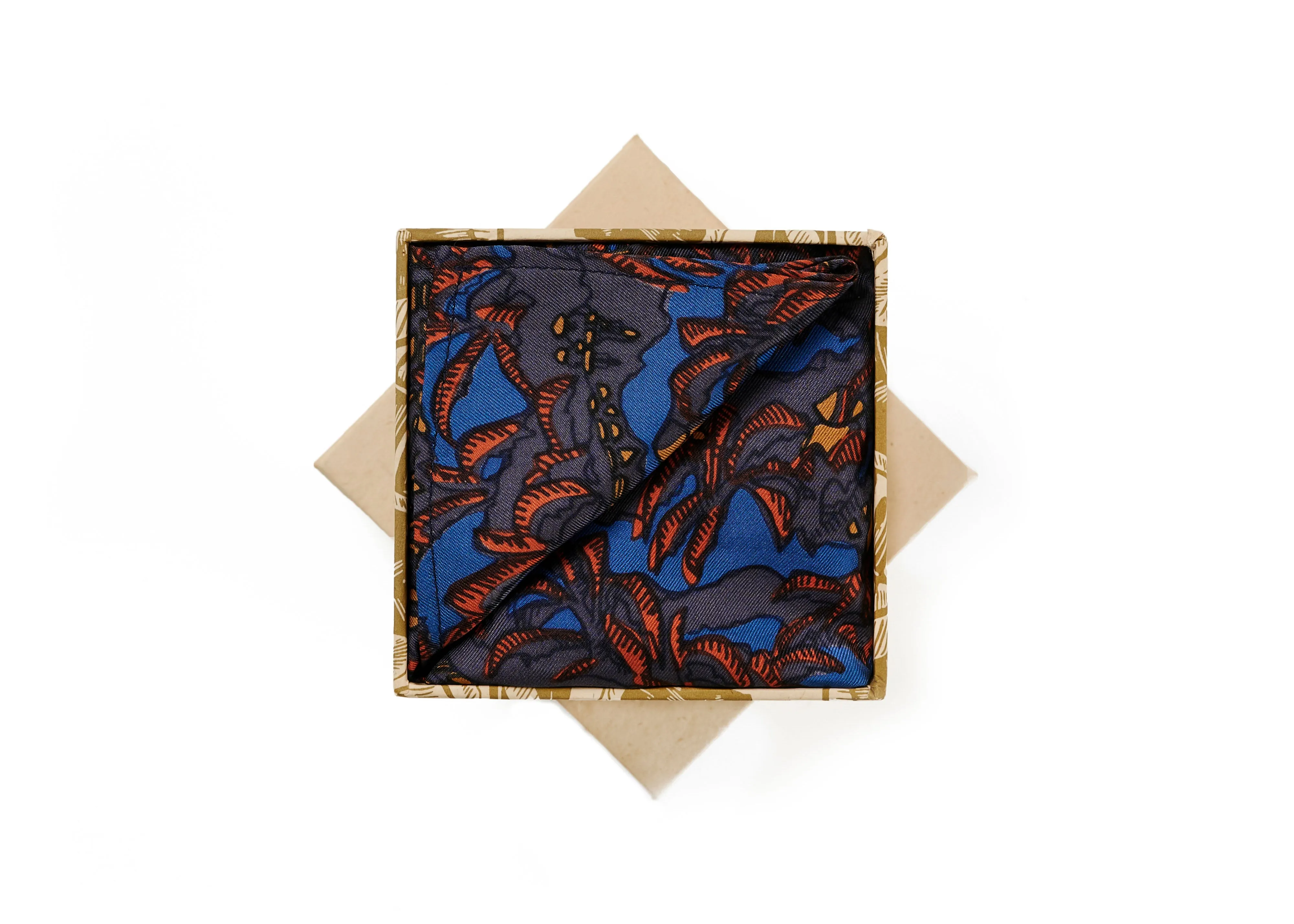 POCKET SQUARE - BURNING CAI Metiseko