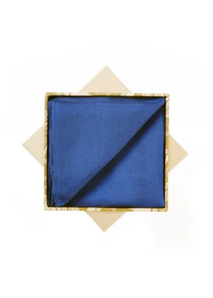 POCKET SQUARE - COBALT BLUE Metiseko