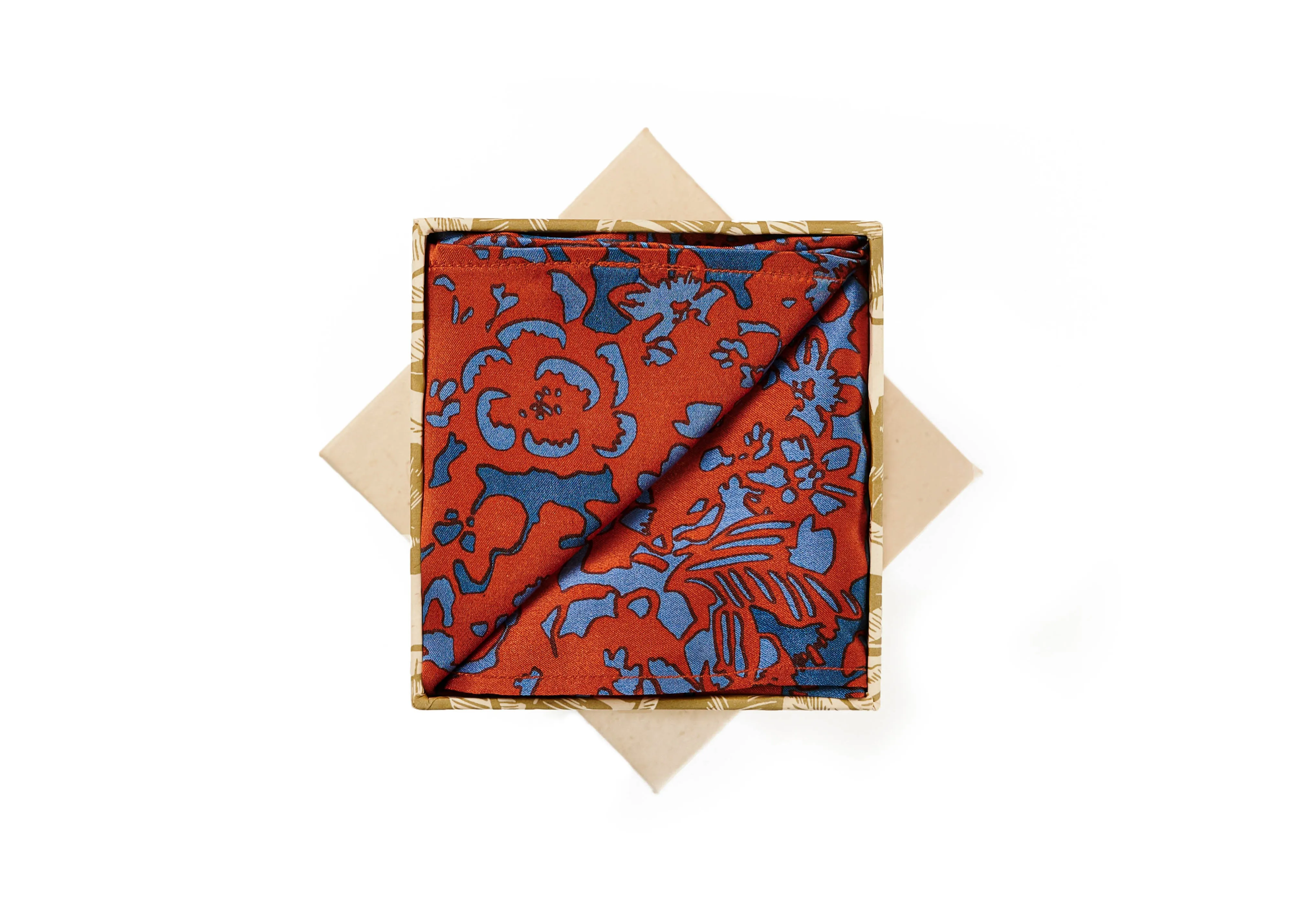 POCKET SQUARE - HOA FIRE Metiseko