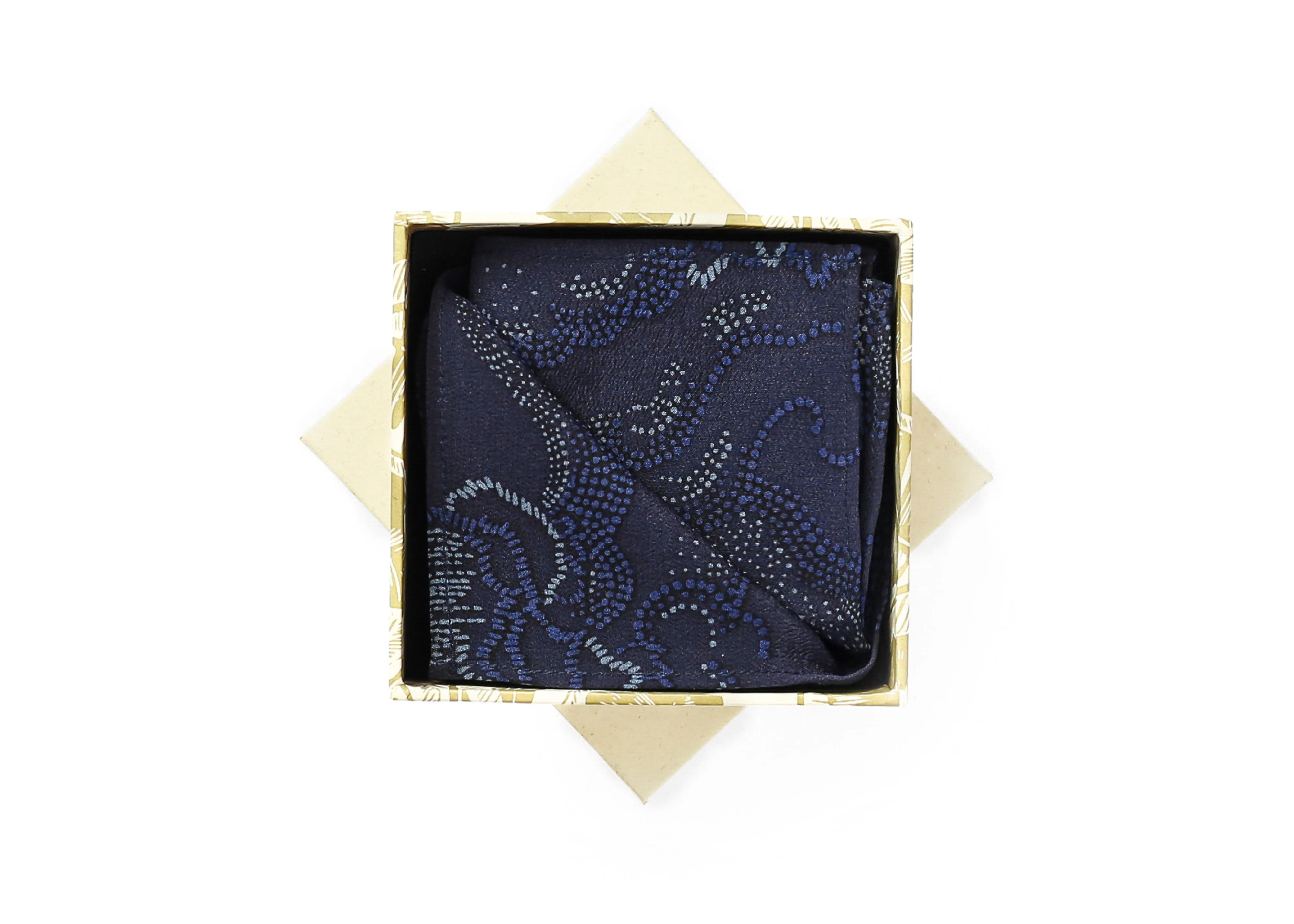 POCKET SQUARE - LEO NIGHT Metiseko
