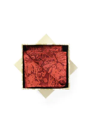 POCKET SQUARE - RED FAIFO Metiseko