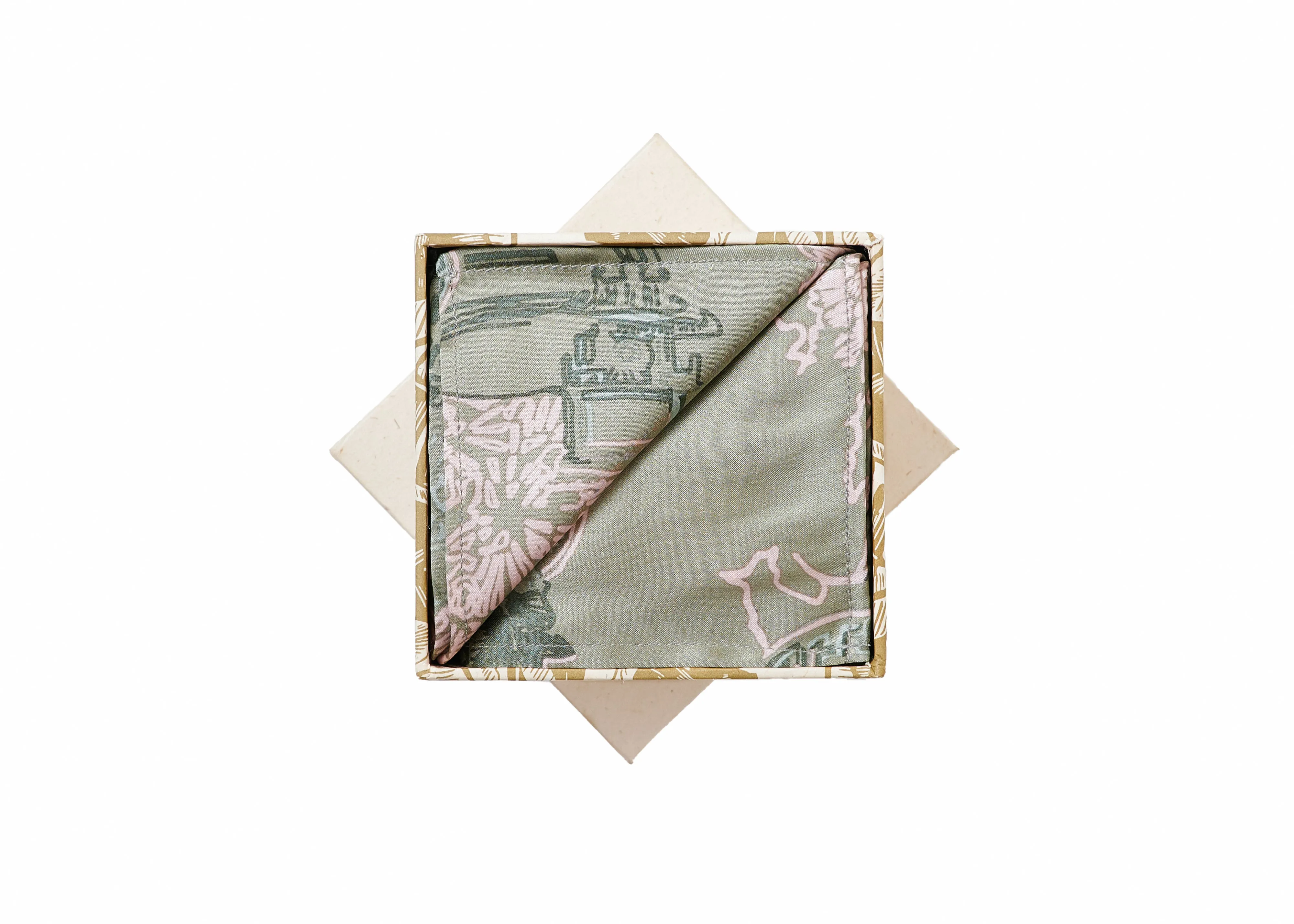 POCKET SQUARE - SHOU BREEZE Metiseko