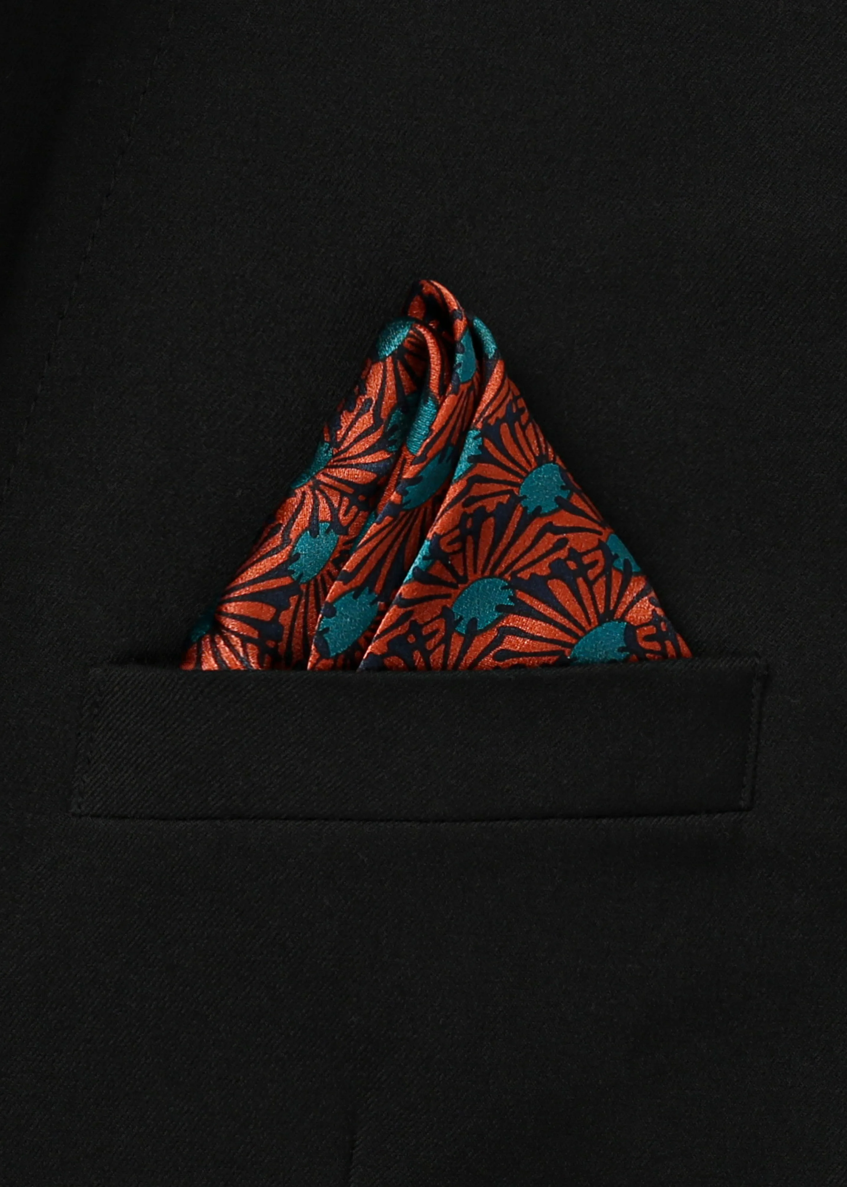 POCKET SQUARE - VINTAGE BOUQUET Metiseko