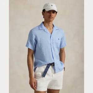 Ralph Lauren Mens Linen shirt - Office blue