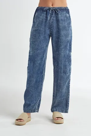 Red Haute Denim Pants