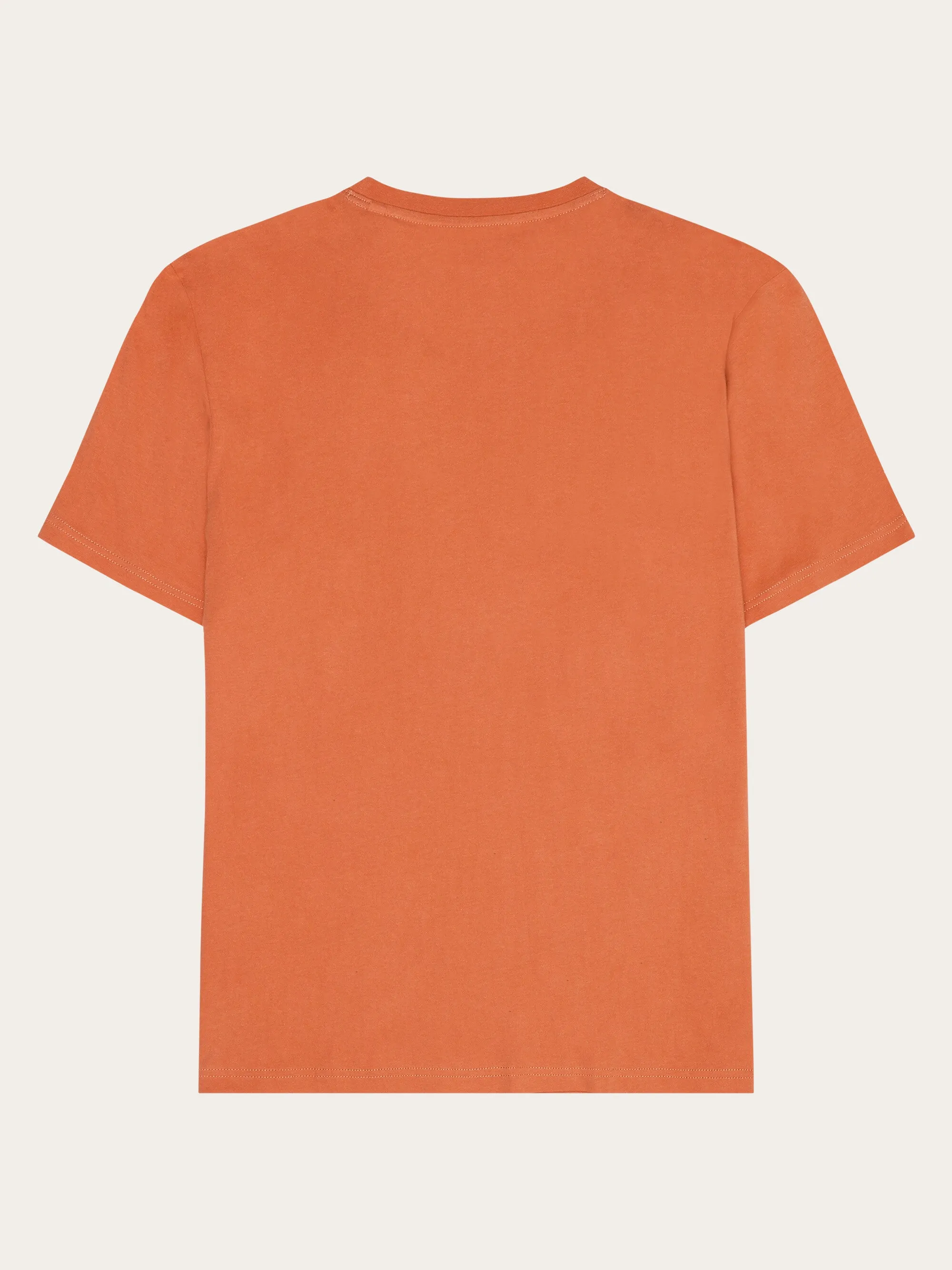 Regular big owl front print t-shirt - GOTS - Langoustino Knowledge Cotton
