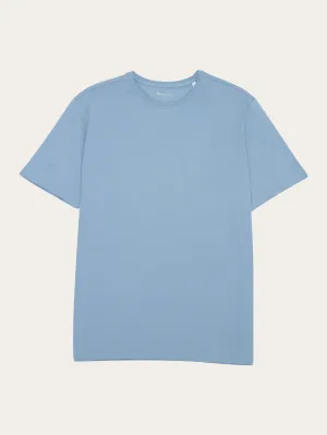 Regular fit Basic tee - Asley Blue Knowledge Cotton