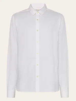 Regular fit light twill shirt - GOTS/Vegan - Egret Knowledge Cotton