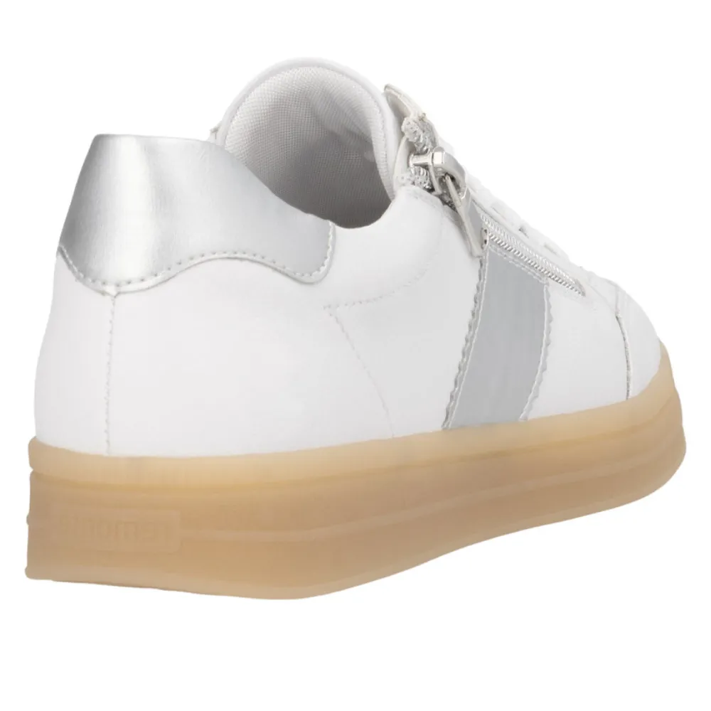 Remonte D2C02-80 Womens Wide Fit Lace Up Trainer