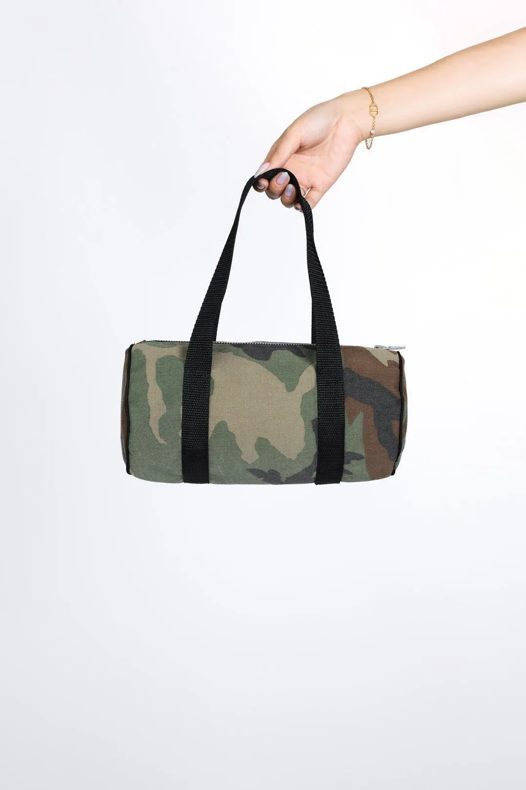 Rework Camo Mini Duffle Bag Frankie